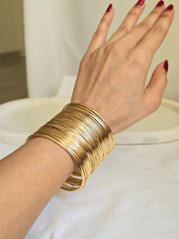 Aurum Spiral Bracelet
