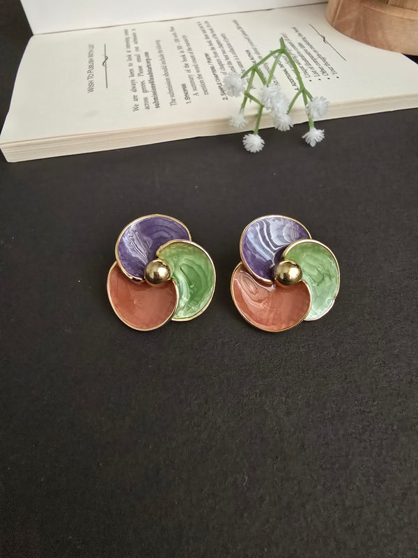 Floral Studs