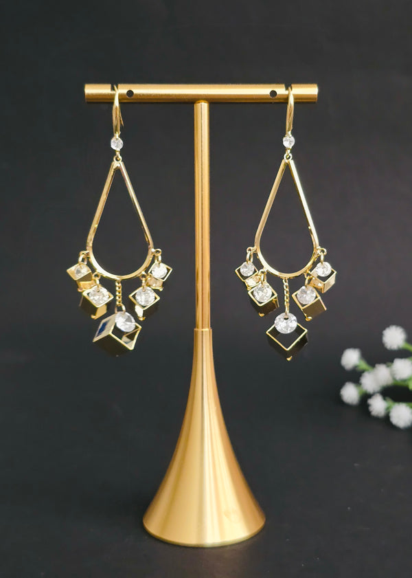 Golden Cubes Danglers