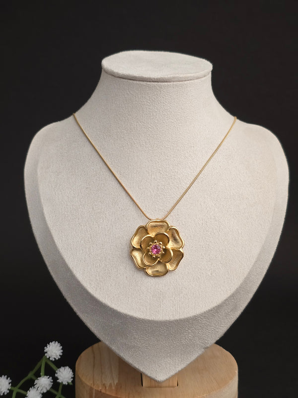 FLORAL RUBELLITE
