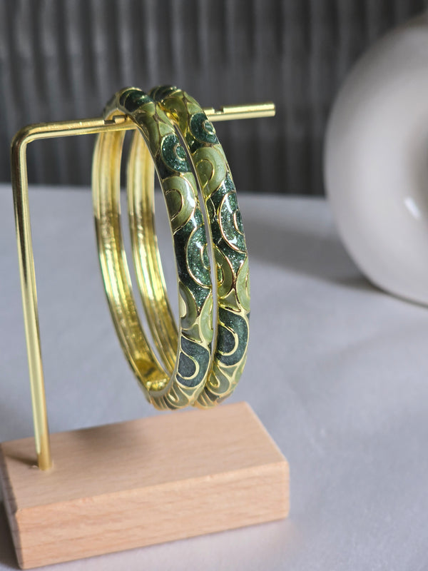 GREEN MEENAKARI KADA