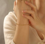 Minimalist Rope Chain Bracelet