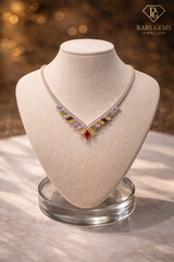 Gem Stones Luxe Necklace