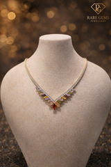 Gem Stones Luxe Necklace