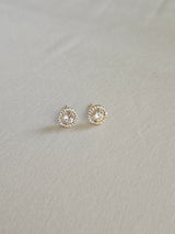 SHINNING SOLITAIRE STUDS