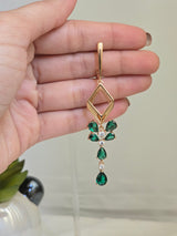 Emerald Forest Danglers